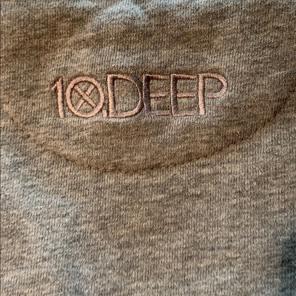 Men’s 10 Deep vented button sweater - Picture 10 of 10